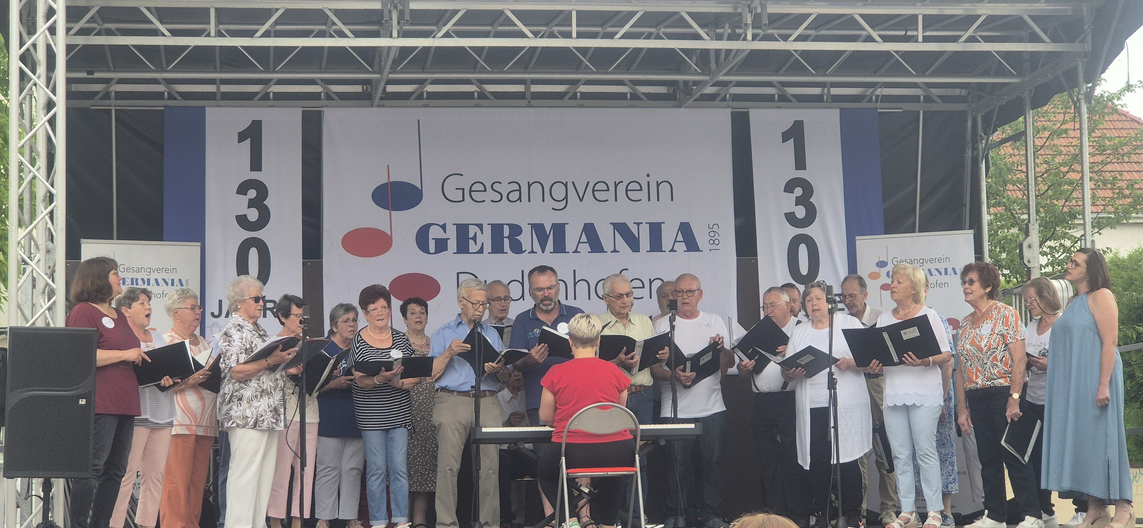 Auftritt beim Schnitzelfest 2025